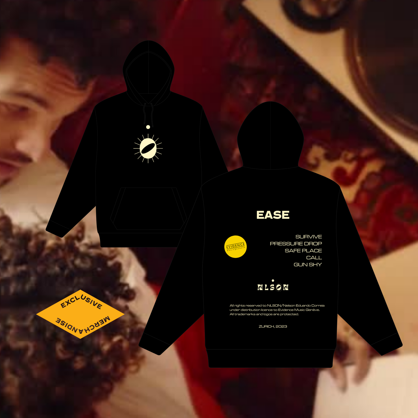 EASE Hoodie (black)